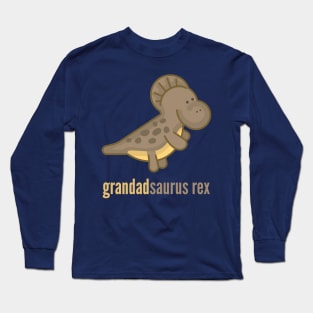 Grandadsaurus Rex T-Shirt Dinosaur Family Shirts Long Sleeve T-Shirt